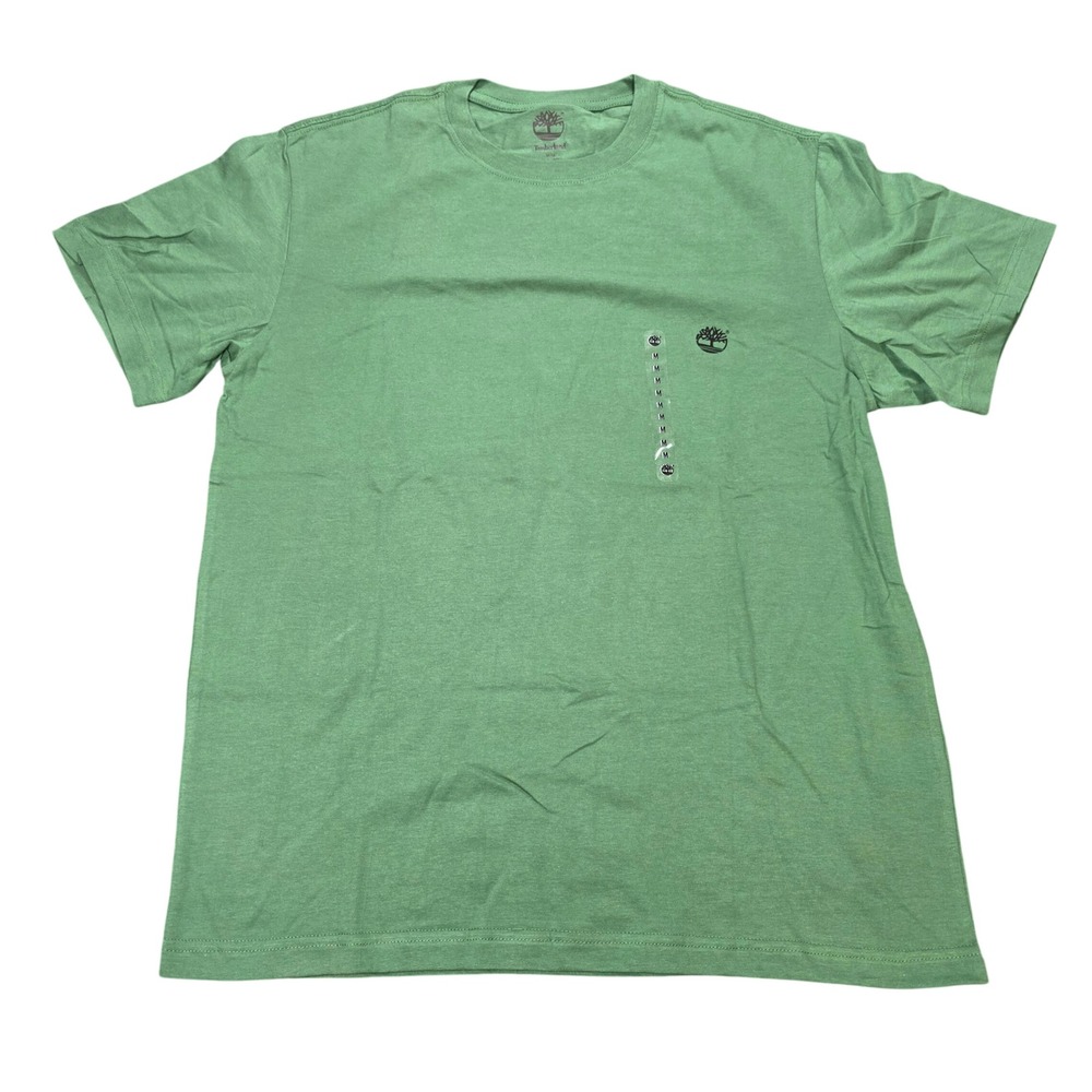 Timberland Graphic T-Shirt Men's Size M Green Rugged and Durable Outdoors NWT